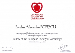Fellow of the European Society of Cardiology