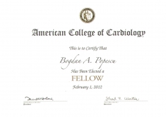 Fellow of the American College of Cardiology