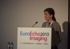 Monica Rosca, speaker la EuroEcho Imaging 2013